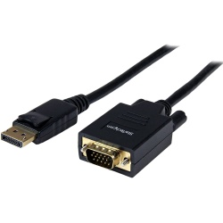 Startech 6ft DisplayPort to VGA Cable - Black 