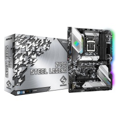 ASRock Steel Legend Z490 RGB Intel ATX DDR4-SDRAM Motherboard