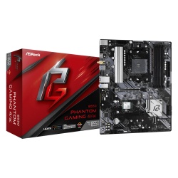 ASRock Phantom Gaming 4/AC B550 AMD ATX DDR4-SDRAM Motherboard