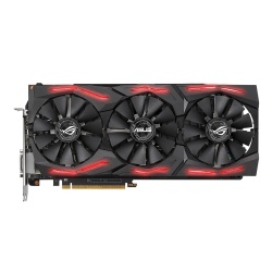 Asus ROG Strix Radeon RX Triple Fan RGB Graphics Card - 8GB