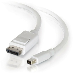 C2G 6ft Mini-DisplayPort to DisplayPort Cable - White