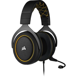 Corsair HS60 Pro Surround Wired Gaming Headset w/Microphone - Yellow