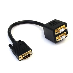 Startech VGA to VGA Video Splitter Cable - 1ft