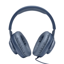 JBL Quantum 100 Wired Gaming Headset w/microphone - Blue