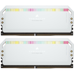32GB Corsair Dominator Platinum RGB DDR5 5200MHz CL40 Dual Channel Kit (2x 16GB) - White