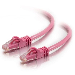 C2G Snagless Unshielded Cat6 Ethernet Network Cable - Pink - 4ft 