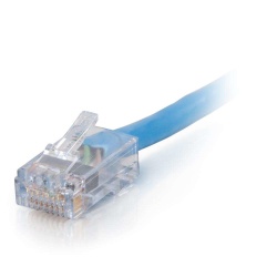 C2G Unshielded Non-Booted Cat6 Ethernet Network Cable - Blue - 25ft 