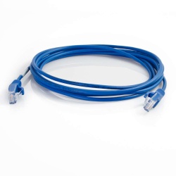 C2G Unshielded Snagless Cat6 Ethernet Network Cable - Blue - 10ft 