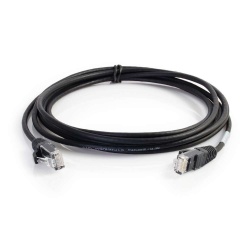 C2G Unshielded Snagless Slim Cat6 Ethernet Network Patch Cable - Black - 3ft 