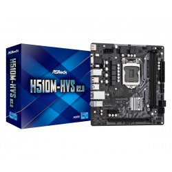 Asrock H510M-HVS R2.0 Intel H510 LGA 1200 Micro ATX Motherboard