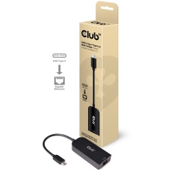 CLUB3D USB 3.2 Gen1 Type C to RJ45 2.5Gbps Network Adapter