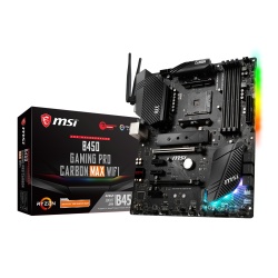 MSI B450 GAMING PRO CARBON MAX WIFI AMD B450 Socket AM4 ATX Motherboard