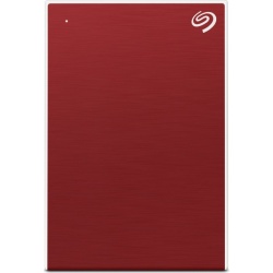 5TB Seagate One Touch USB 3.2 External Hard Drive Red