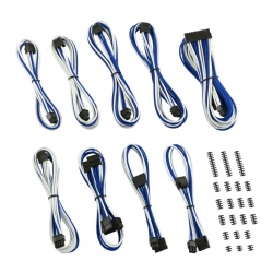 CableMod Classic ModMesh C-Series Corsair Blue and White Cable Kit