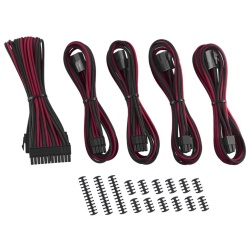 CableMod Classic ModMesh Cable Extension Kit - 8+8 Series-Black and Red