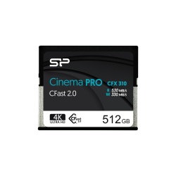 512GB Silicon Power Cinema Pro CFast 2.0 Memory Card
