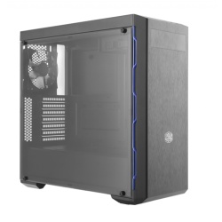 Cooler Master MasterBox MB600L Mid-Tower Black, Blue Computer Case