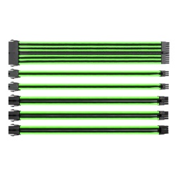 Thermaltake TtMod Sleeve Cable Green Black Internal Power Cables