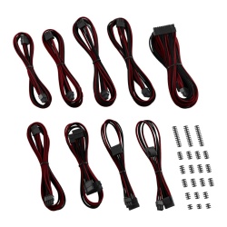 CableMod Classic ModMesh RT-Series Cable Kit for ASUS ROG / Seasonic - Red, Black