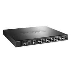 D-Link 24-Port Layer 3 Stackable 10GbE Managed Switch