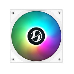 Lian Li ST120 120mm RGB 3- Pack Computer Case Fan - White