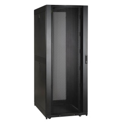 Tripp Lite 45U SmartRack Wide Standard-Depth Rack Enclosure Cabinet with Doors and Side Panels, Shock Pallet Packaging