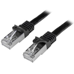 StarTech.com Shielded (SFTP) Cat6 RJ45 Patch Cable 1m – Black