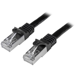 StarTech.com Shielded (SFTP) Cat6 RJ45 Patch Cable 0.5m – Black