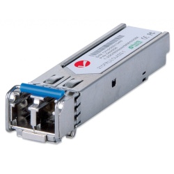 Intellinet Gigabit Ethernet SFP Mini-GBIC Transceiver Module-Optical 1000Base-Sx (LC) Multi-Mode Port - MSA Compliant - Equivalent to Cisco GLC-SX-MM