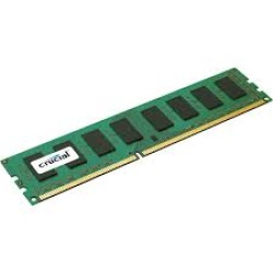 4GB Crucial 9 DDR3 1600MHz PC3-12800 ECC Unbuffered Memory Module