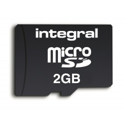 2GB Integral microSD Memory Card for Mobile Devices