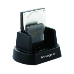 Integral Hard Drive Copy and Docking station for HDD/SSD SATA drives