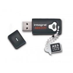 16GB Integral Crypto Drive FIPS 197 Encrypted USB Flash Drive (256-bit Hardware Encryption)