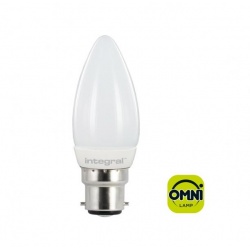 Integral LED Candle Omni-Lamp 2.9 Watts (25W) 250lm B22 Bayonet Cap (ILB35B22O2.9N03KHCWA)