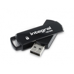 16GB Integral Secure 360 Encrypted USB3.0 Flash Drive (256-bit AES Encryption)