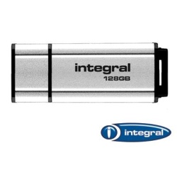 128GB Integral Titan Encrypted Secure USB Flash Drive 256-bit encryption