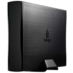 1TB Iomega Prestige USB3.0 Desktop Hard Drive Brushed Black Colour