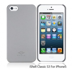 iShell Platinum Classic S3 Snap-On Case + Screen Protector for iPhone 5