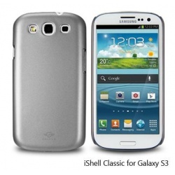 iShell Platinum Classic Snap-On Case + Screen Protector for Samsung Galaxy S3 i9300