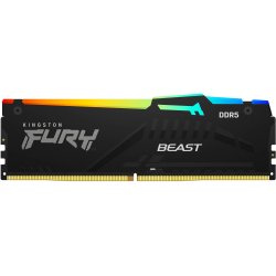 32GB Kingston Technology FURY Beast RGB DDR5 5200MHz CL40 Memory Module (1 x 32GB)