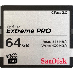 64GB SanDisk Extreme Pro CFast 2.0 Memory Card