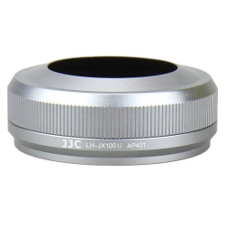 JJC Premium Silver Lens Hood LH-JX100II Replacement for Fuji FinePix X100, X100S