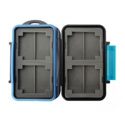 JJC MC-2 Rugged Waterproof Memory Card Case (4x CF / 8x SD)