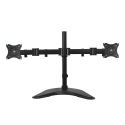 Siig CE-MT1U12-S1 AC Articulated Dual Monitor Stand - Up to 27-inch Screen