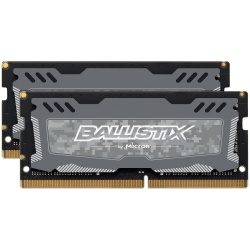 32GB Crucial Ballistix Sport LT DDR4 SO-DIMM 2666MHz PC4-21300 CL16 1.2V Dual Memory Kit (2 x 16GB)