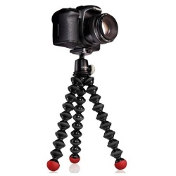 Joby Gorillapod SLR-Zoom Camera Tripod + Ballhead Bundle (Black/Red)