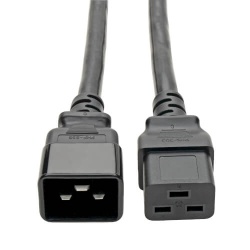 2FT Tripp Lite C19 To C20 Power Extension Cable - 6 Pack