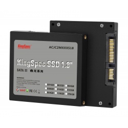 128GB KingSpec 1.8-inch SATA III 6Gbps SSD Solid State Disk (JMicron JMF608 Controller)