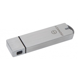 8GB Kingston Ironkey S1000 Encrypted USB 3.0 Flash Drive - Silver
