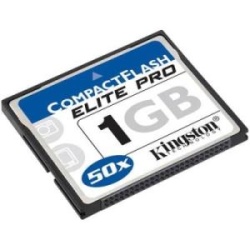 1Gb Kingston Elite Pro CompactFlash card